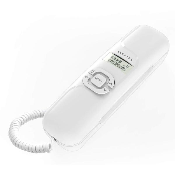 ALCATEL (アルカテル) T16 電話機 ナンバーディスプレイ おしゃれ シンプル 固定電話機...
