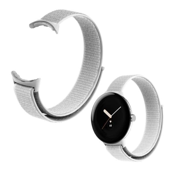 colaxuyi Google Pixel Watch 用 バンド ナイロン製 編みバンド マジック...