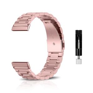 CeiBand バンド Fitbit Versa4/Versa3/Fitbit Sense2/Sense 対応 ステンレス製 時計バンド 交｜az-select-store