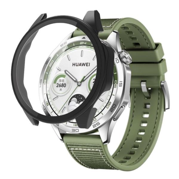 HUAWEI WATCH GT4 46mm 用 ケース ガラスフイルム 一体型ケース PC+ガラス素...