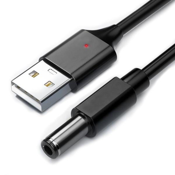 XMHL USB電源ケーブル Type-A QCトリガーケーブル QC2.0/3.0対応 DC プラ...