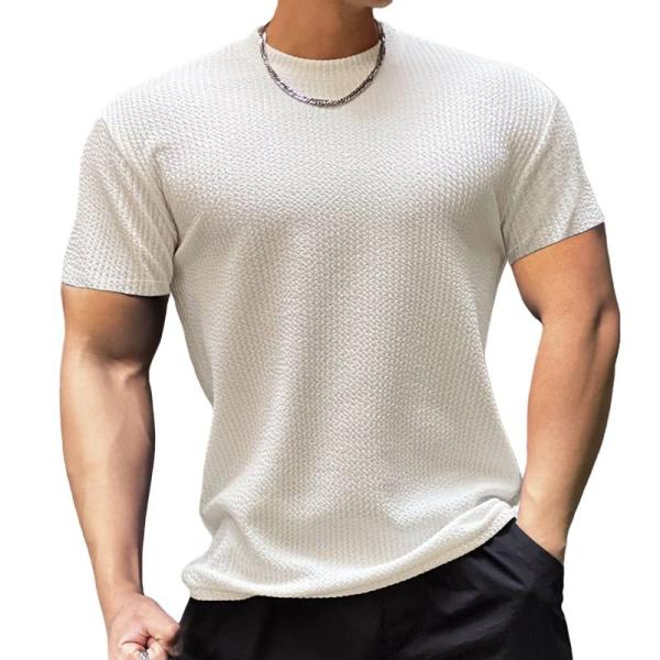 Anmur ジムtシャツ 半袖 メンズ 筋トレ ストレッチ フィットネス トレーニング スポーツ お...