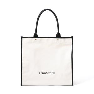 Francfranc フランフラン ロゴ トートバッグ パイピング L｜az-select-store