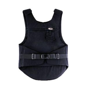 乗馬用品 乗馬用プロテクター ベストボディプロテクター レベル3 黒