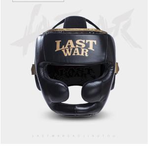 送料無料】 プロヘッドガード 050 黒 (高級本革) ヘッドギア キック