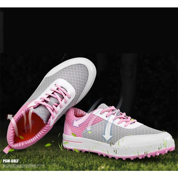 2021 ゴルフ ゴルフシューズ  レディース スニーカー 靴 防水 春 夏 秋 冬