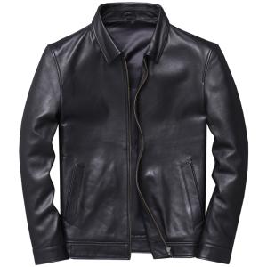 レザージャケット メンズ 本革 ライダース ジャケット 羊革 黒ラム革