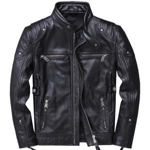 革ジャン　メンズ ライダースジャケット レザージャケット 革ジャン メンズ 本革 カラー