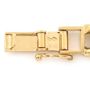 喜平ブレスレット 2面シングル 内周19.0c...の詳細画像3