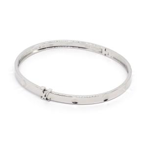 TASAKI タサキ 0.13ctダイヤモンドブレスレット K18WG ステーション 