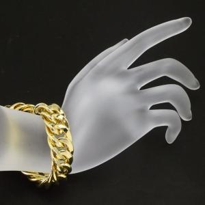 ウノアエレ 喜平ブレスレット 2面ダブル 内周...の詳細画像1
