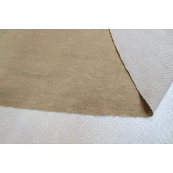 ウールニット　鹿の子編み　ベージュ　Ｔシャツ