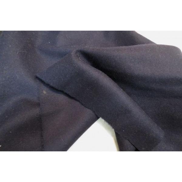 ウールメルトン生地　ネービー　コート　パンツ　羽織もの