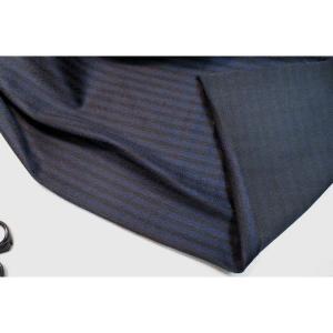 ニット インレイ ウール ポリエステル混 ボーダ...の商品画像