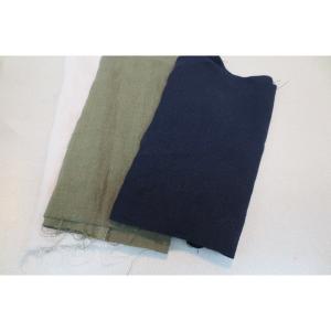 リネン ナイロン混 厚さ普通 オイスターホワイ...の詳細画像2
