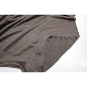 天竺ニット リネン100% ブロンズ ブラウス ...の商品画像