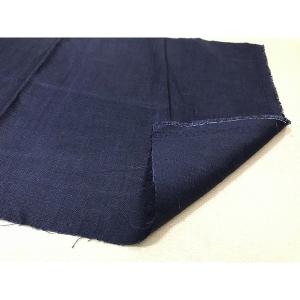 国産リネン100% ネイビー 薄地 ブラウス チ...の商品画像