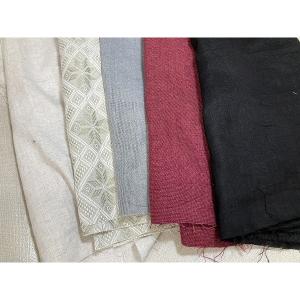 リトアニア製 リネン85% ウール11% ポリ...の詳細画像2