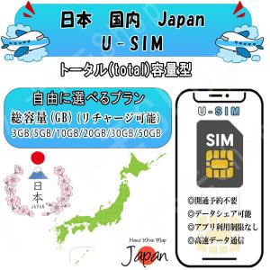 日本 国内 SIM プリペイド3GB 5GB 1...の商品画像
