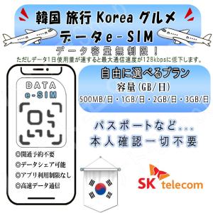 Korea 韓国 esim プリペイドsim 海...の商品画像