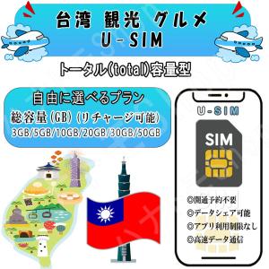 台湾 SIM プリペイド3GB 5GB 10GB...の商品画像