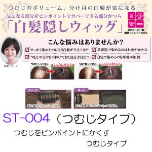 部分 ウィッグ 頭頂部 女性 白髪隠し つむじ...の詳細画像1