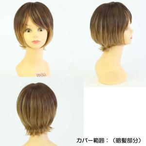部分 ウィッグ 頭頂部 女性 白髪隠し つむじ...の詳細画像4