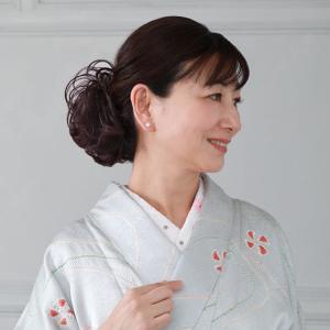 つけ毛 お団子 ウィッグ ポニーテール シュシ...の詳細画像3