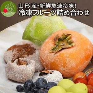 冷凍フルーツ　詰め合わせギフト 9個セット  山形 果物 国産 日本のフルーツ   凍眠 急速冷凍 ジュース｜azimiya