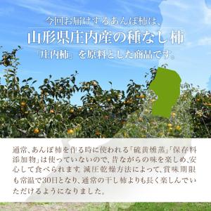 あんぽ柿 干し柿 大玉 16個入れ 無添加 山...の詳細画像5
