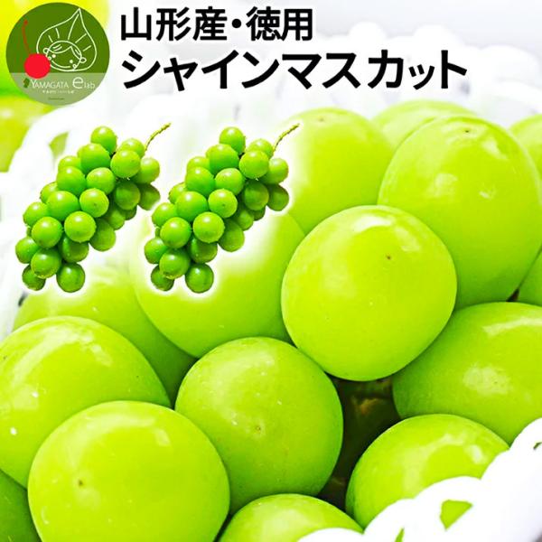 ぶどう 訳あり シャインマスカット 約1kg (2〜3房入り) 山形県産 ブドウ 自家用 お徳用 ご...