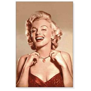 ポスター アート Marilyn Monroe - Picturegoer - Necklace｜aziz
