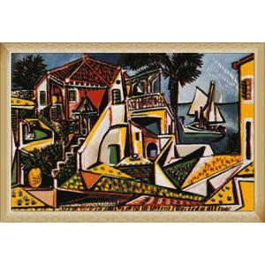 出荷区分B】パブロ・ピカソ ゲルニカ 額付ポスター Pablo Picasso