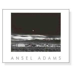 ポスター アート ムーンライズ（アンセル アダムス） 額装品 ウッド