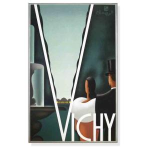 ポスター アート Vichy 1989｜aziz