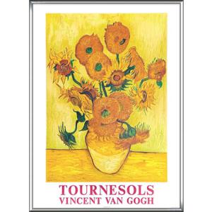 ポスター アート ドービニーの庭 1890（フィンセント ファン ゴッホ