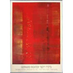 特別額装品/Skull with Candle（ゲルハルト リヒター） : azポスター