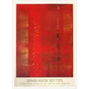 ゲルハルト・リヒター　ポスター額装品 ポスター アート Abstract painting（ゲルハルト リヒター） 額装品