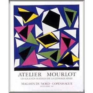 ポスター アート A la rencontre de Matisse（アンリ マティス） 額装品 アルミ製ハイグレードフレーム｜aziz