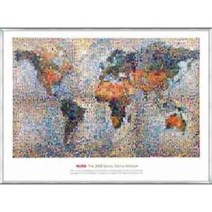 限定マット額装品/ゲルハルト・リヒター/Abstract Painting a : az