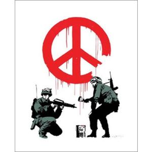 ポスター アート Peace Soldiers｜aziz