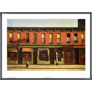 ナイトホークス 【Nighthawks 1942】（エドワード ホッパー） 額装品