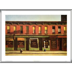 ナイトホークス 【Nighthawks 1942】（エドワード ホッパー） 額装品