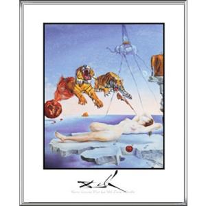 柔らかい時計（サルバドール ダリ） 額装品 ウッドベーシックフレーム