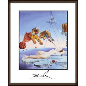 柔らかい時計（サルバドール ダリ） 額装品 ウッドベーシックフレーム