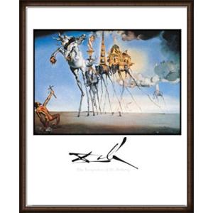 柔らかい時計（サルバドール ダリ） 額装品 ウッドベーシックフレーム