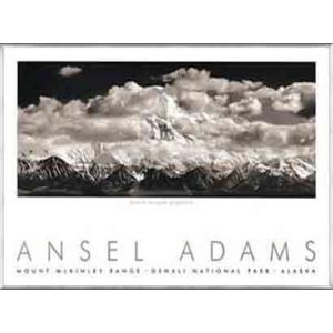 ポスター アート Mt. McKinley Range (エンボスマーク入)（アンセル