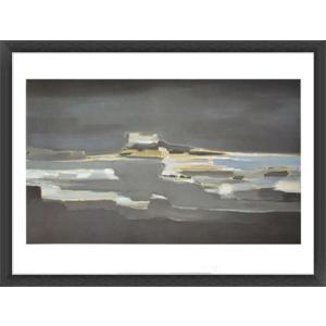 ポスター アート Agrigente 1953（ニコラ ド スタール） 額装品 アルミ