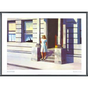 ナイトホークス 【Nighthawks 1942】（エドワード ホッパー） 額装品