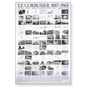 ポスター アート Interieur Villa Church 1927（ル コルビジェ） 額装